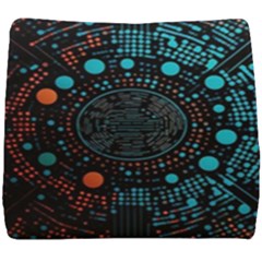 Big Data Abstract Abstract Background Seat Cushion by Pakemis