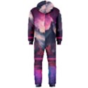 Ai Generated Mountain Ocean Lava Fire Sky Sea Hooded Jumpsuit (Men) View2