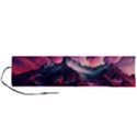 Ai Generated Mountain Ocean Lava Fire Sky Sea Roll Up Canvas Pencil Holder (L) View1