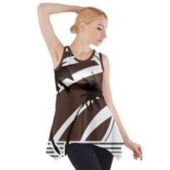 Palm Tree Design-01 (1) Side Drop Tank Tunic by thenyshirt