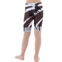 Palm Tree Design-01 (1) Kids  Mid Length Swim Shorts View2