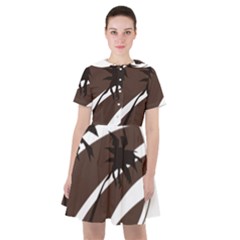 Palm Tree Design-01 (1) Sailor Dress by thenyshirt