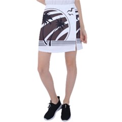 Palm Tree Design-01 (1) Tennis Skirt by thenyshirt