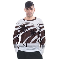 Palm Tree Design-01 (1) Men s Long Sleeve Raglan Tee