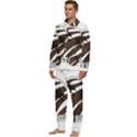 Palm Tree Design-01 (1) Men s Long Sleeve Velvet Pocket Pajamas Set View3