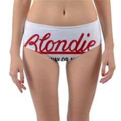 Blondie One Way Or Another 1978-01 Reversible Mid-waist Bikini Bottoms by thenyshirt