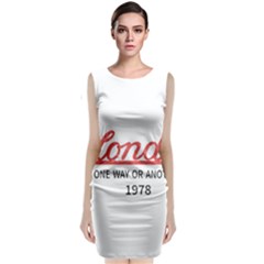 Blondie One Way Or Another 1978-01 Classic Sleeveless Midi Dress by thenyshirt