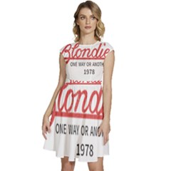 Blondie One Way Or Another 1978-01 Cap Sleeve High Waist Dress