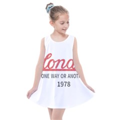 Blondie One Way Or Another 1978-01 Kids  Summer Dress by thenyshirt