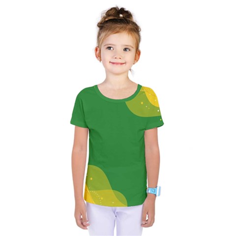 Background Pattern Texture Design Kids  One Piece Tee by Ravend