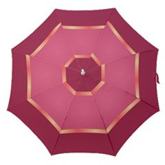 Heart Valentine Love Pink Red Straight Umbrellas by Ravend