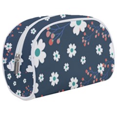 Floral Digital Background Make Up Case (medium) by Ravend