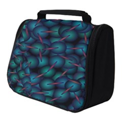 Background Abstract Textile Design Full Print Travel Pouch (small) by Ravend