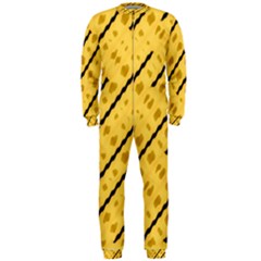 Background Yellow Background Onepiece Jumpsuit (men) by Ravend