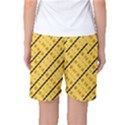 Background Yellow Background Women s Basketball Shorts View2