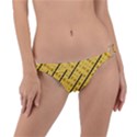 Background Yellow Background Ring Detail Bikini Bottoms View1