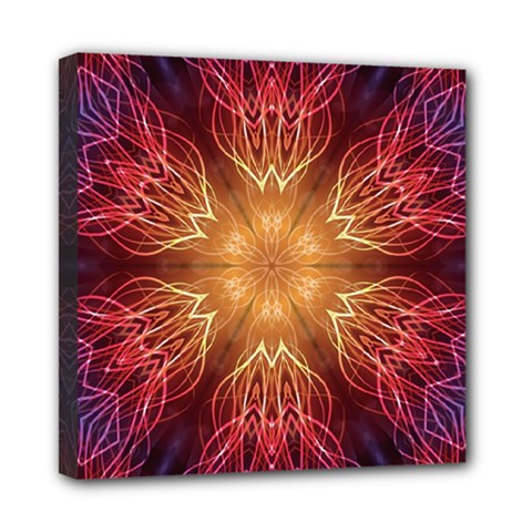 Fractal Abstract Artistic Mini Canvas 8  X 8  (stretched) by Ravend