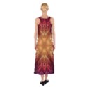 Fractal Abstract Artistic Sleeveless Maxi Dress View2