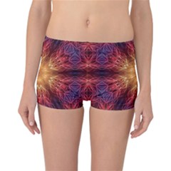 Fractal Abstract Artistic Reversible Boyleg Bikini Bottoms by Ravend