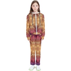 Fractal Abstract Artistic Kids  Tracksuit by Ravend