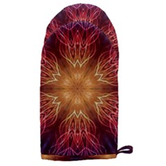 Fractal Abstract Artistic Microwave Oven Glove