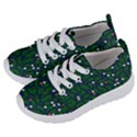 Leaves Flowers Green Background Nature Kids  Lightweight Sports Shoes View2