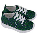 Leaves Flowers Green Background Nature Kids  Lightweight Sports Shoes View3