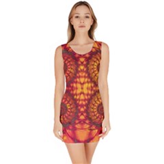 Abstract Art Pattern Fractal Design Bodycon Dress by Ravend