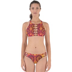 Abstract Art Pattern Fractal Design Perfectly Cut Out Bikini Set by Ravend