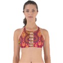 Abstract Art Pattern Fractal Design Perfectly Cut Out Bikini Top View1