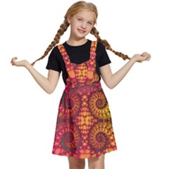 Abstract Art Pattern Fractal Design Kids  Apron Dress by Ravend