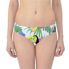 Sheets Tropical Nature Green Plant Hipster Bikini Bottoms by Ravend