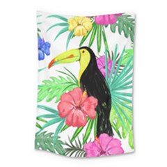 Sheets Tropical Nature Green Plant Small Tapestry by Ravend