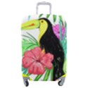 Sheets Tropical Nature Green Plant Luggage Cover (Medium) View1