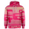 Pink Background Grunge Texture Men s Overhead Hoodie View1