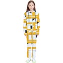 Design Pattern Yellow Background Art Kids  Tracksuit View1