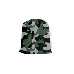 Camouflage Camo Army Soldier Pattern Military Drawstring Pouch (small)