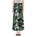 Camouflage Camo Army Soldier Pattern Military Full Length Maxi Skirt View1