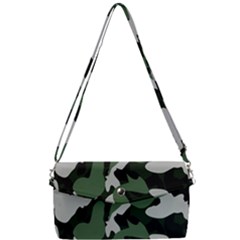 Camouflage Camo Army Soldier Pattern Military Removable Strap Clutch Bag by Jancukart