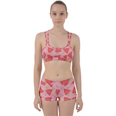 Background Watermelon Pattern Fruit Food Sweet Perfect Fit Gym Set