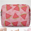 Background Watermelon Pattern Fruit Food Sweet Make Up Pouch (Large) View1