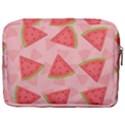 Background Watermelon Pattern Fruit Food Sweet Make Up Pouch (Large) View2