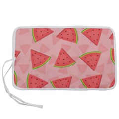 Background Watermelon Pattern Fruit Food Sweet Pen Storage Case (s)