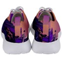 Sunset Sea Ocean Purple Pink Flowers Stone Men s Lightweight Sports Shoes View4