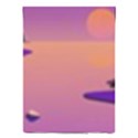 Sunset Sea Ocean Purple Pink Flowers Stone Playing Cards Single Design (Rectangle) with Custom Box View2