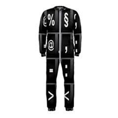 Timeline Character Symbols Alphabet Literacy Read Onepiece Jumpsuit (kids) by Jancukart