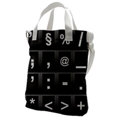 Timeline Character Symbols Alphabet Literacy Read Canvas Messenger Bag by Jancukart