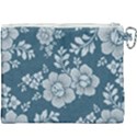 Flowers Design Floral Pattern Stems Plants Canvas Cosmetic Bag (XXXL) View2