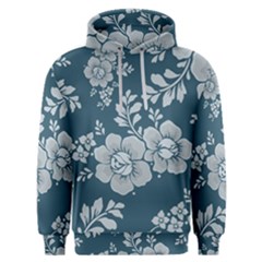 Flowers Design Floral Pattern Stems Plants Men s Overhead Hoodie