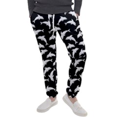 Dolphins Fish Pattern Ocean Sea Fins Aquatic Men s Jogger Sweatpants